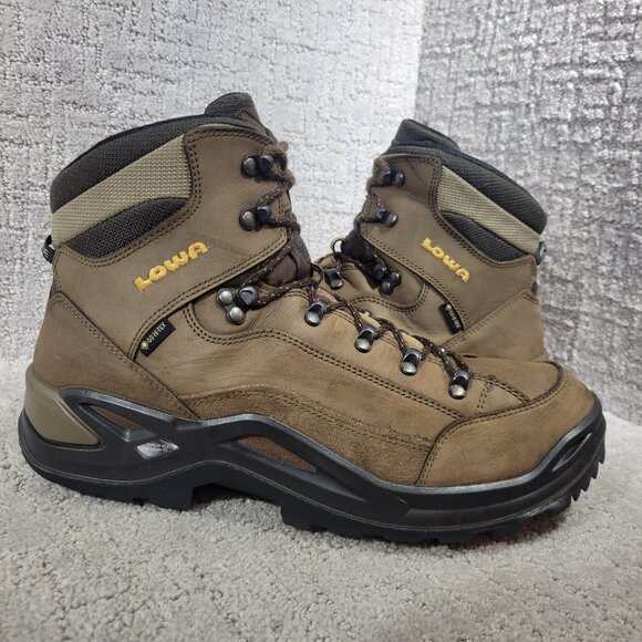 Lowa Renegade GTX Men's Size 11.5 Brown Leather Gore-Tex Waterproof Hiking Boots - Picture 5 of 12